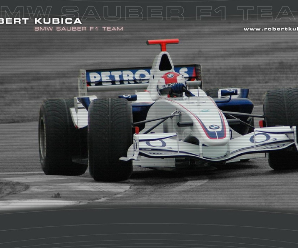 Das Robert Kubica - Formula1 Wallpaper 960x800