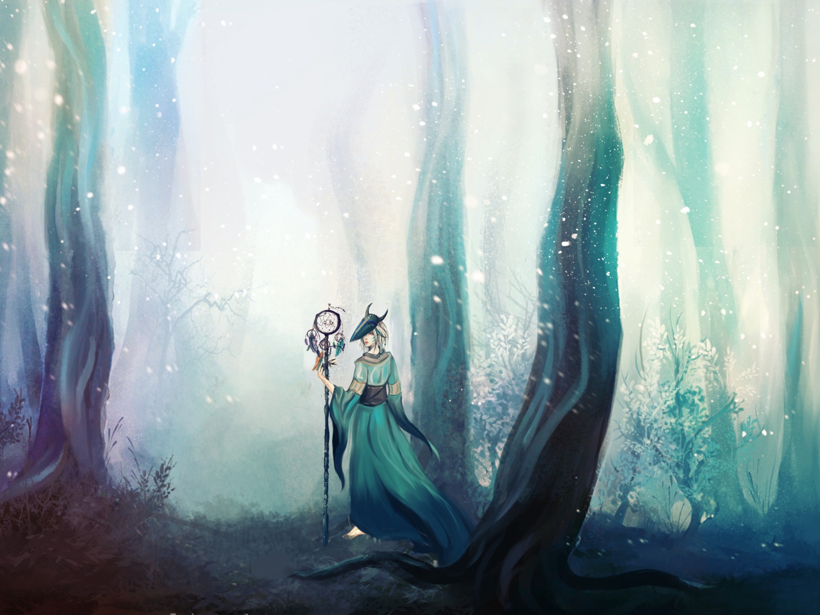 Sfondi Fairy in Enchanted forest 1600x1200