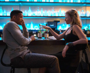 Screenshot №1 pro téma Will Smith and Margot Robbie in Focus Movie 176x144