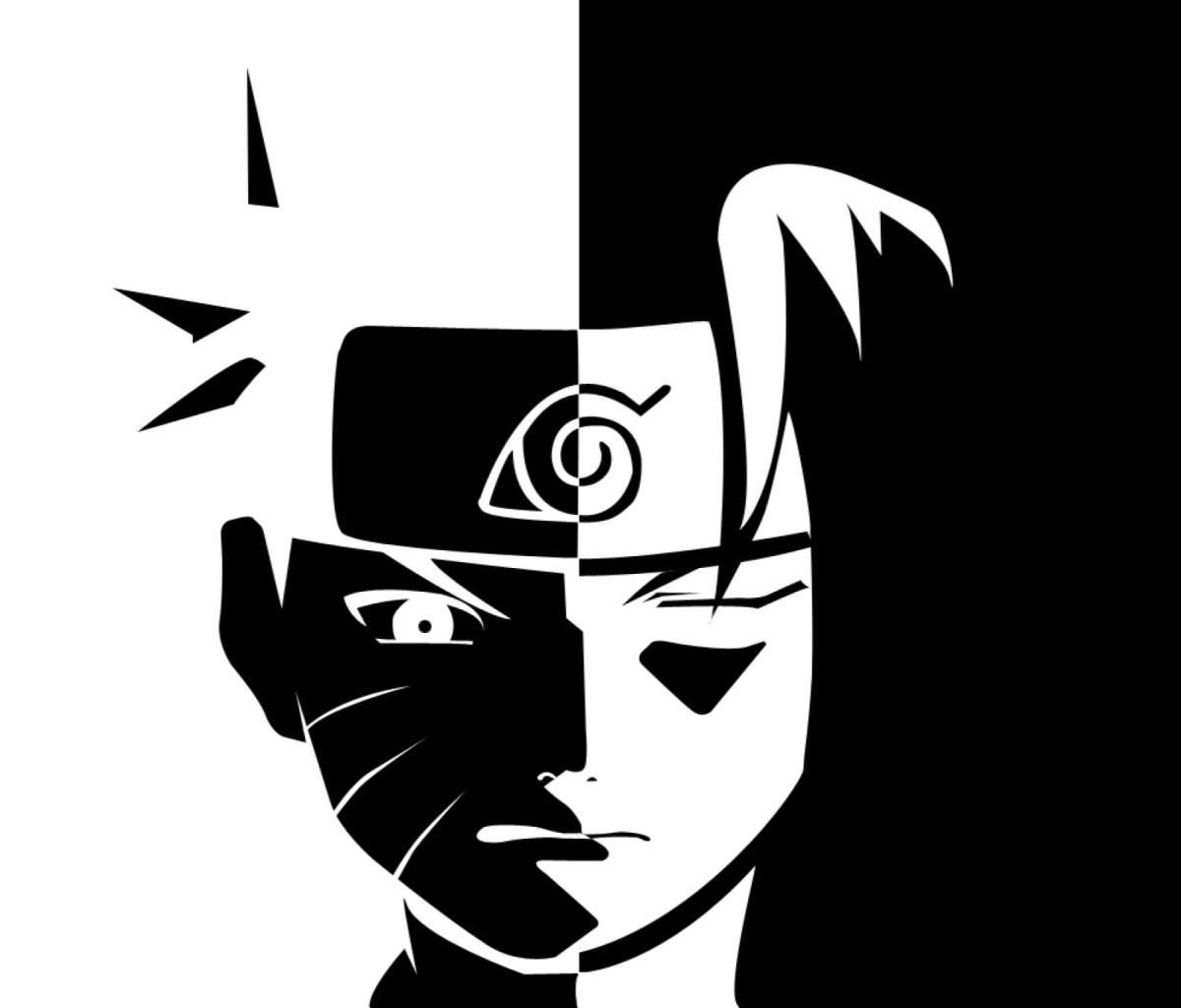 Screenshot №1 pro téma Naruto Dark 1200x1024