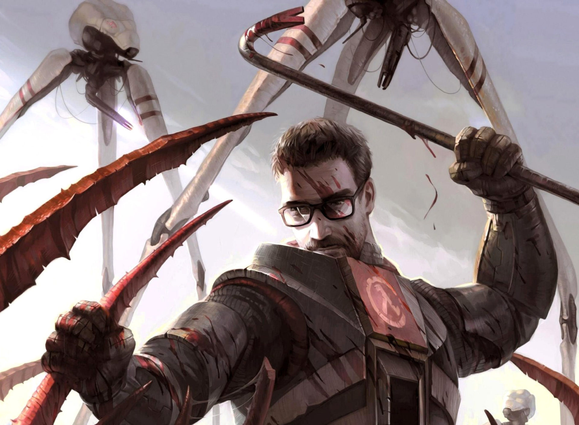 Fondo de pantalla Gordon Freeman in Half Life Game 1920x1408