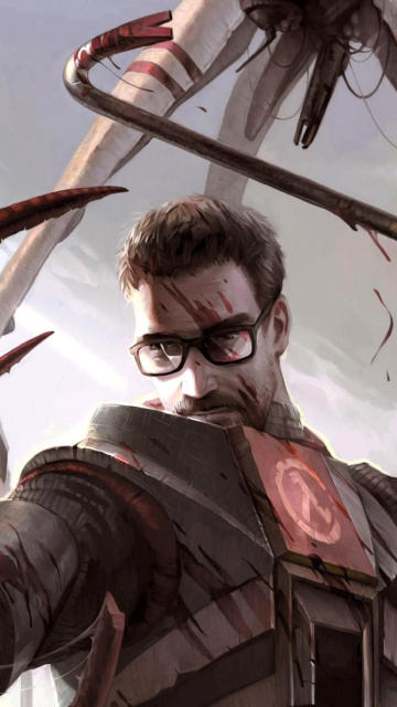 Gordon Freeman in Half Life Game screenshot #1 360x640