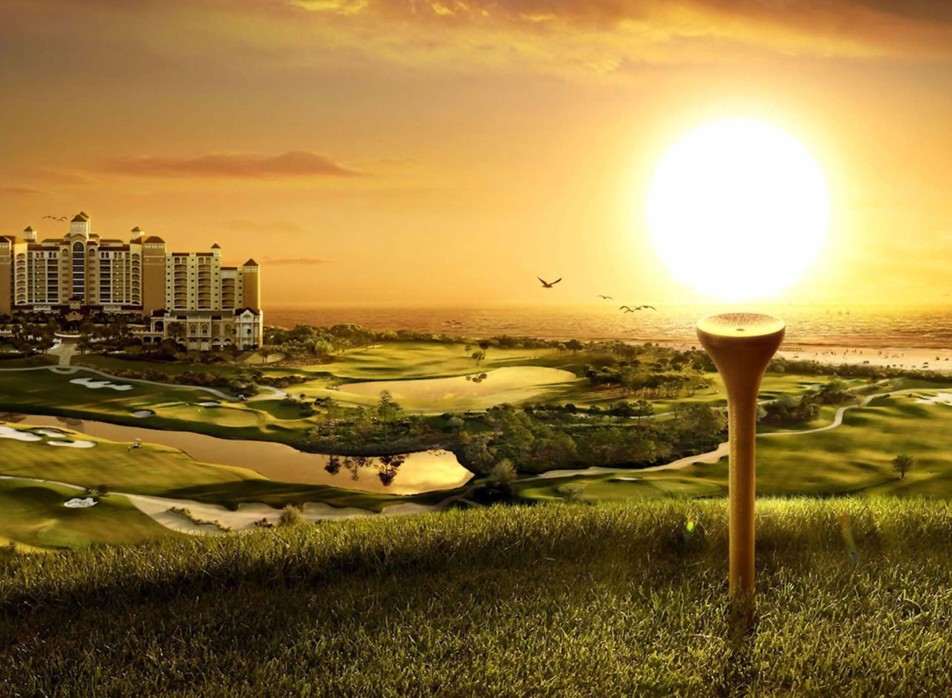 Golfs Obsession wallpaper 1920x1408