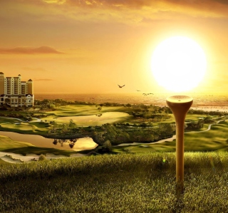 Golfs Obsession Background for iPad Air