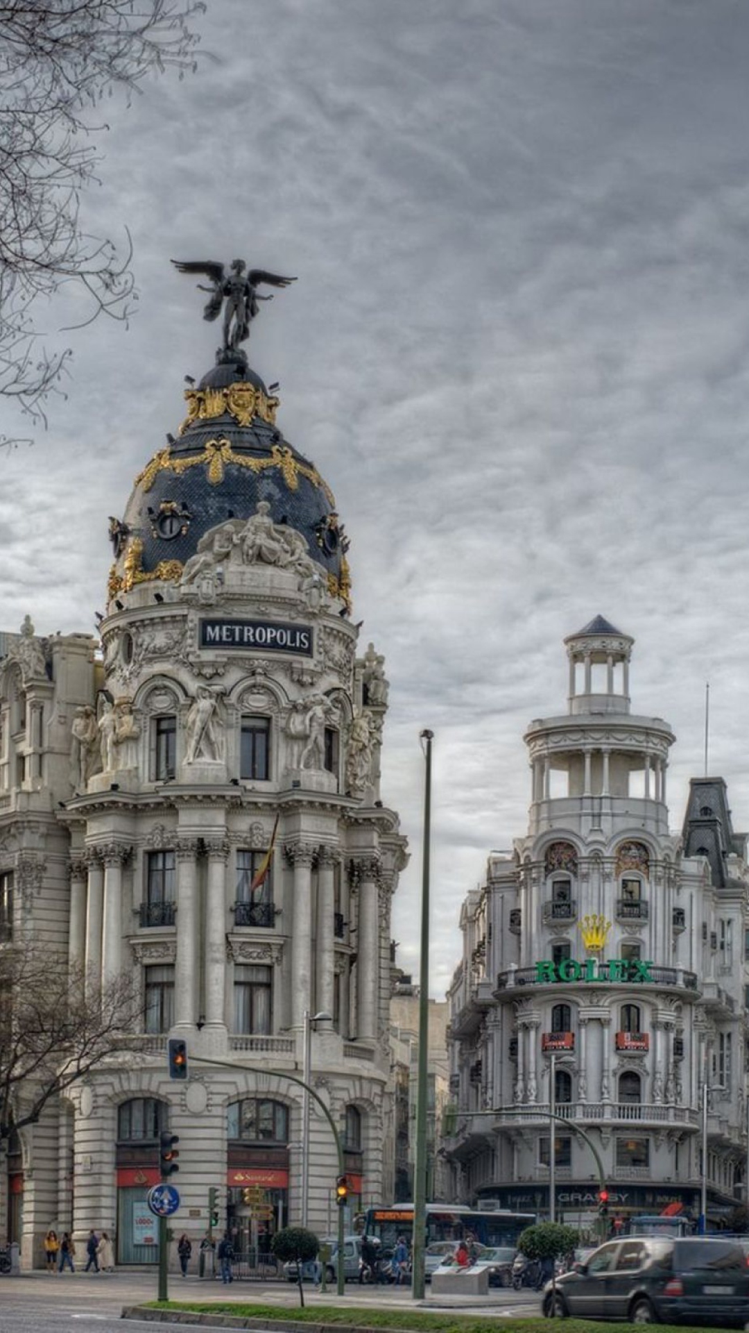 Обои Madrid Spain 1080x1920