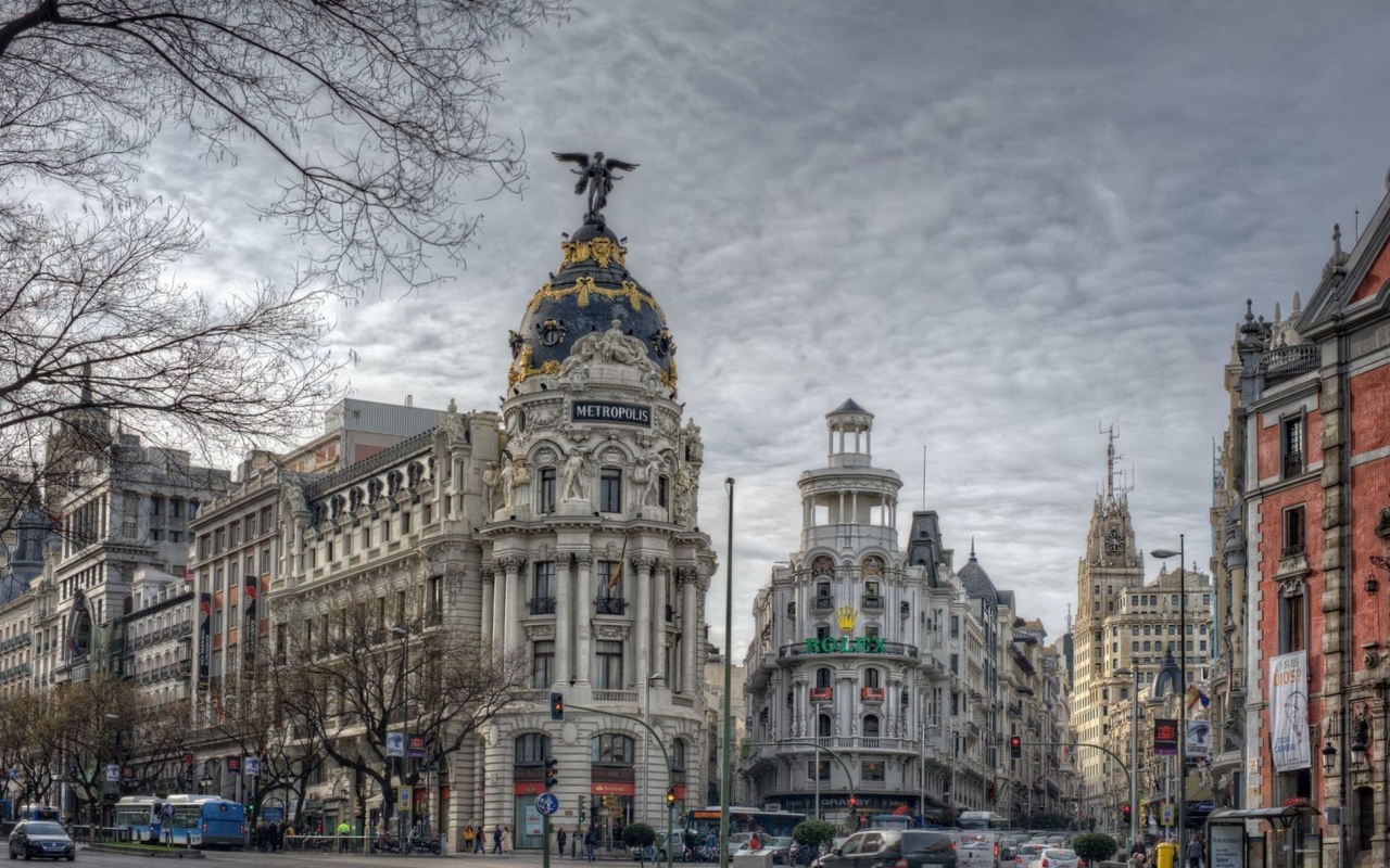 Madrid Spain wallpaper 1280x800