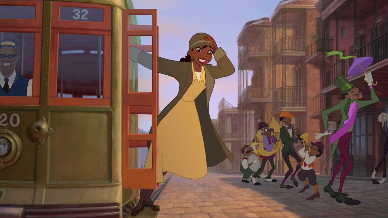 Das The Princess and The Frog Wallpaper 1600x900