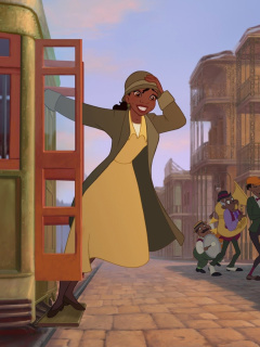 Screenshot №1 pro téma The Princess and The Frog 240x320