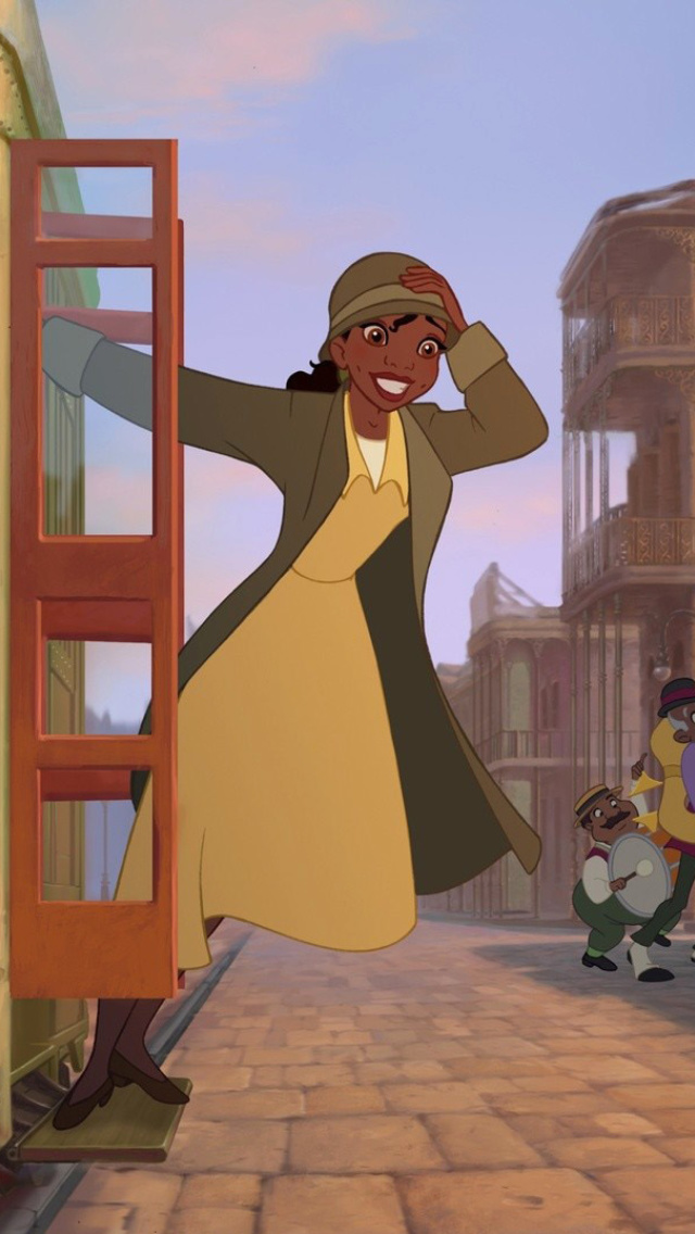 Das The Princess and The Frog Wallpaper 640x1136