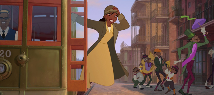 The Princess and The Frog wallpaper 720x320