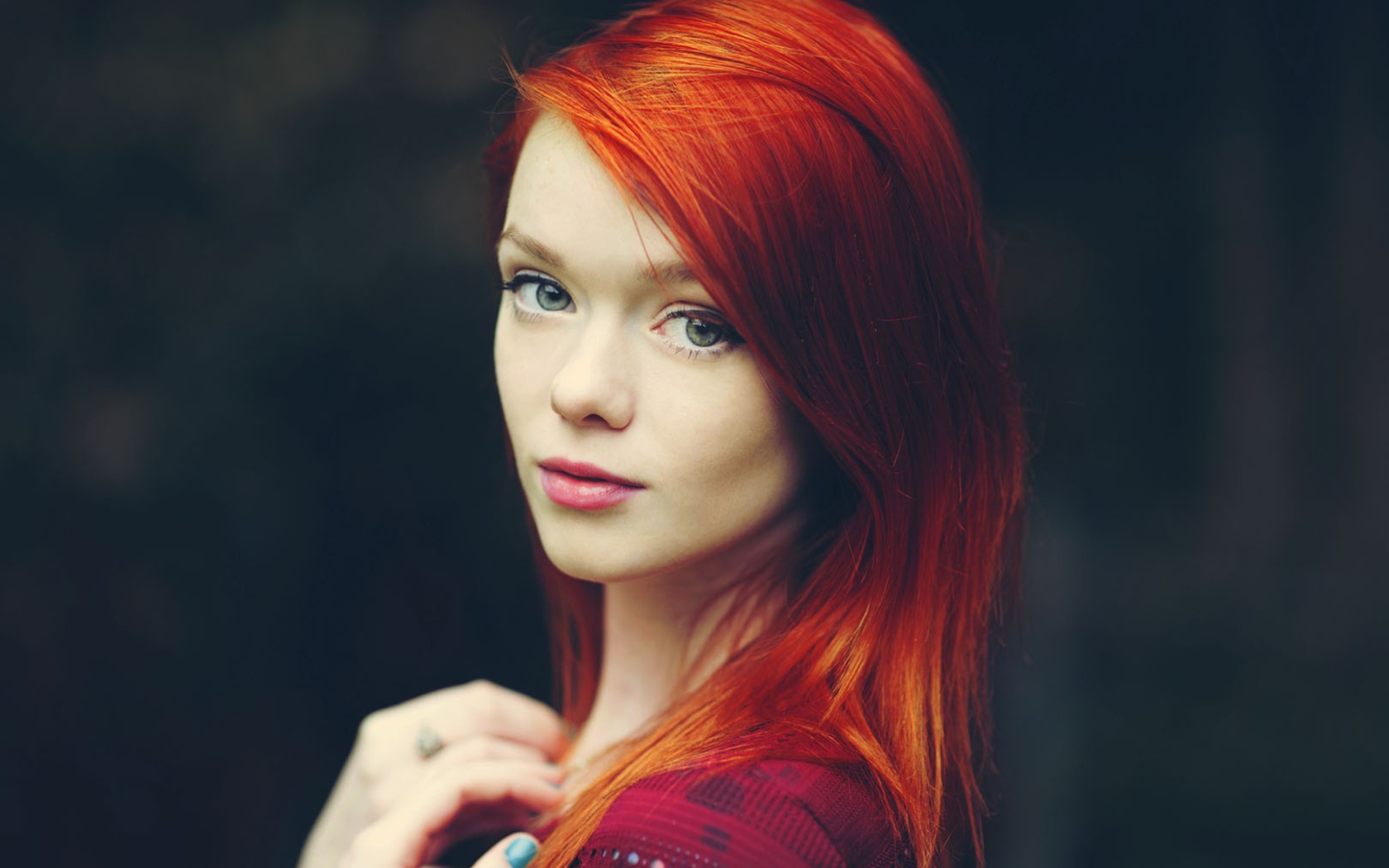 Redhead Girl screenshot #1 1680x1050