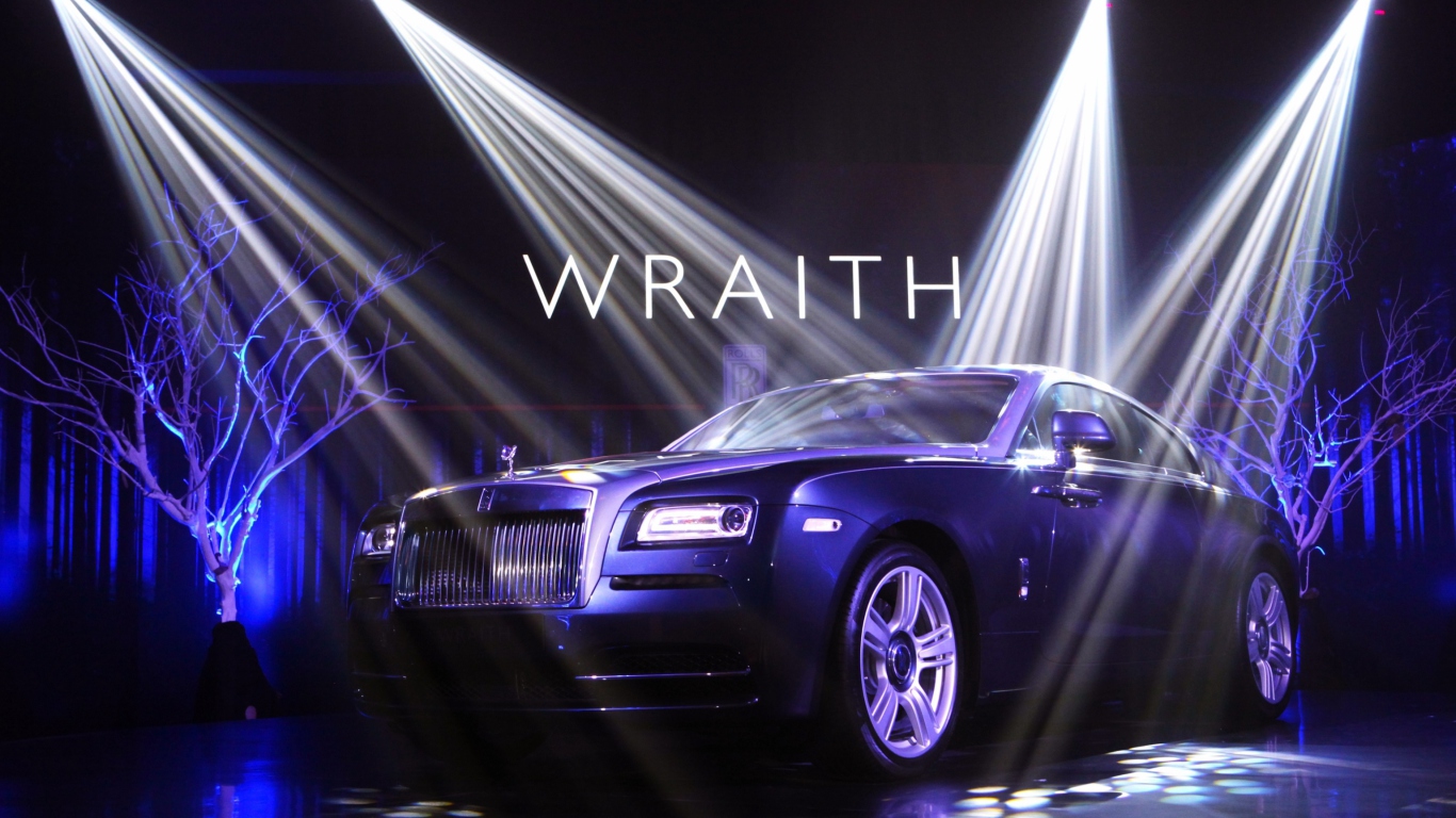 Rolls-Royce Wraith wallpaper 1366x768