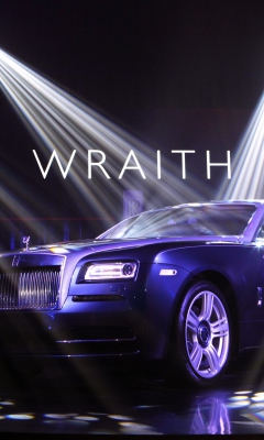 Fondo de pantalla Rolls-Royce Wraith 240x400