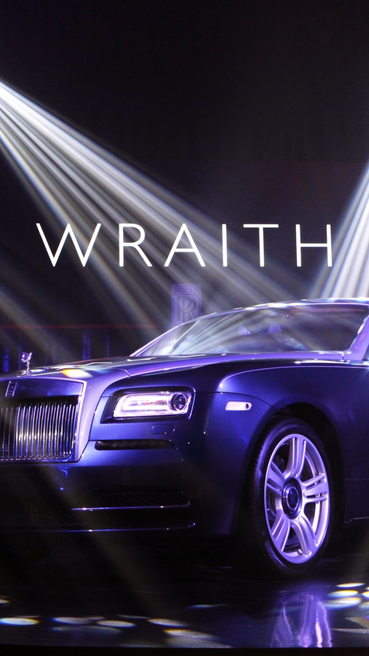 Rolls-Royce Wraith wallpaper 750x1334