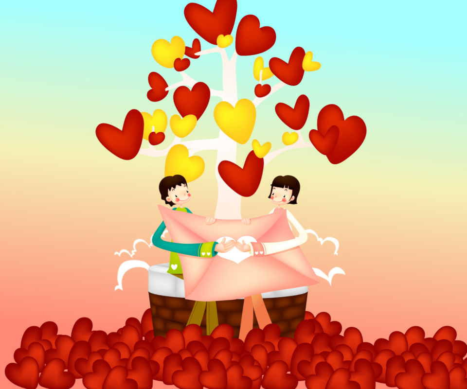 Screenshot №1 pro téma Saint Valentine's Day 960x800