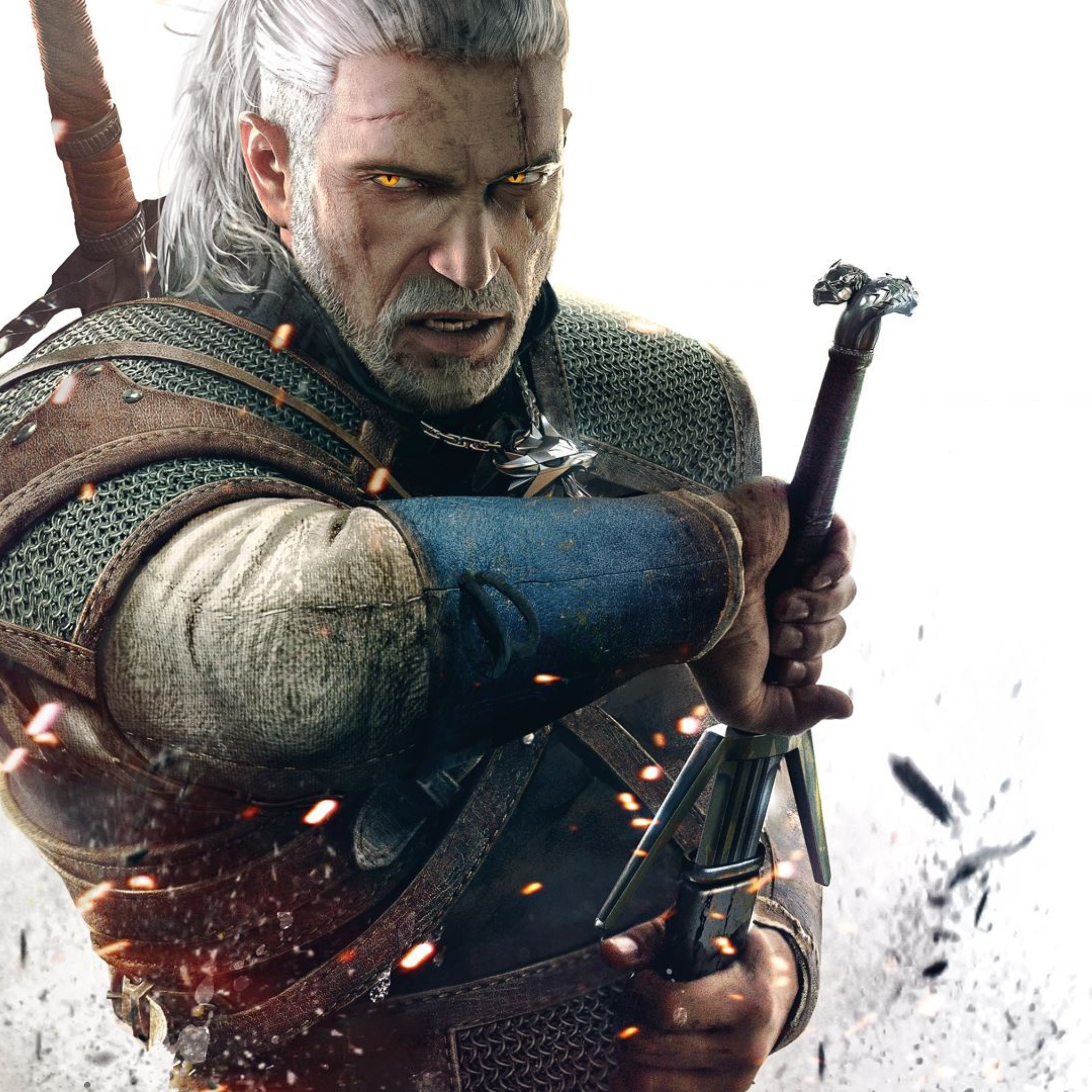 The Witcher 3 Wild Hunt Game wallpaper 2048x2048