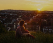 Screenshot №1 pro téma Romantic Sunset 176x144