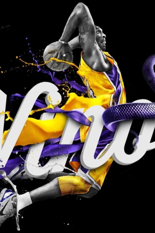 Обои Kobe Bryant 320x480