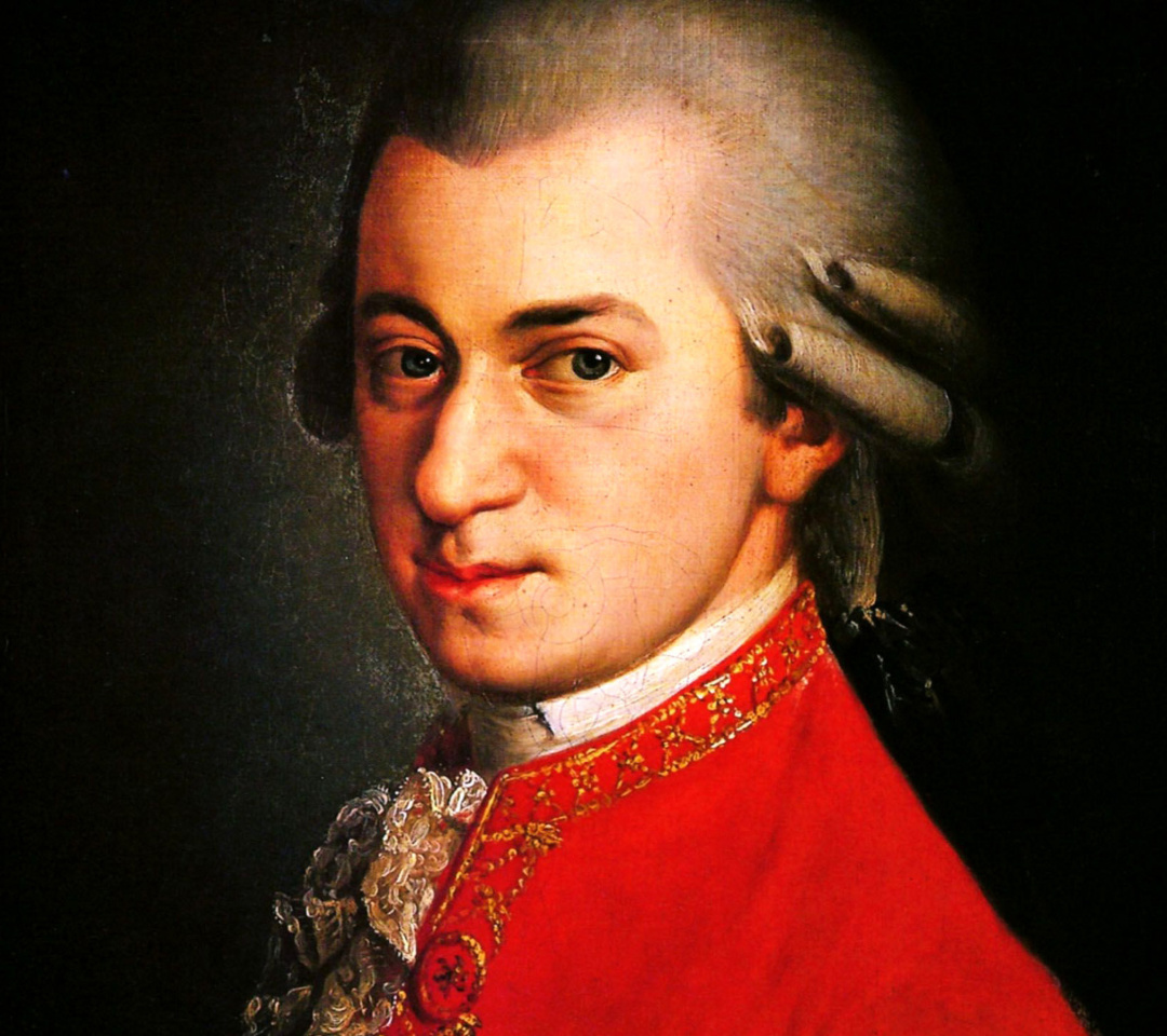 Fondo de pantalla Wolfgang Amadeus Mozart 1080x960