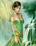 Das Fantasy Girl Wallpaper 128x160