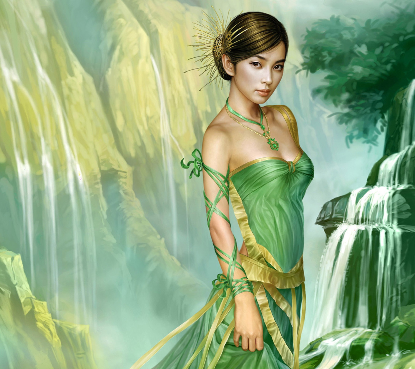 Fantasy Girl wallpaper 1440x1280