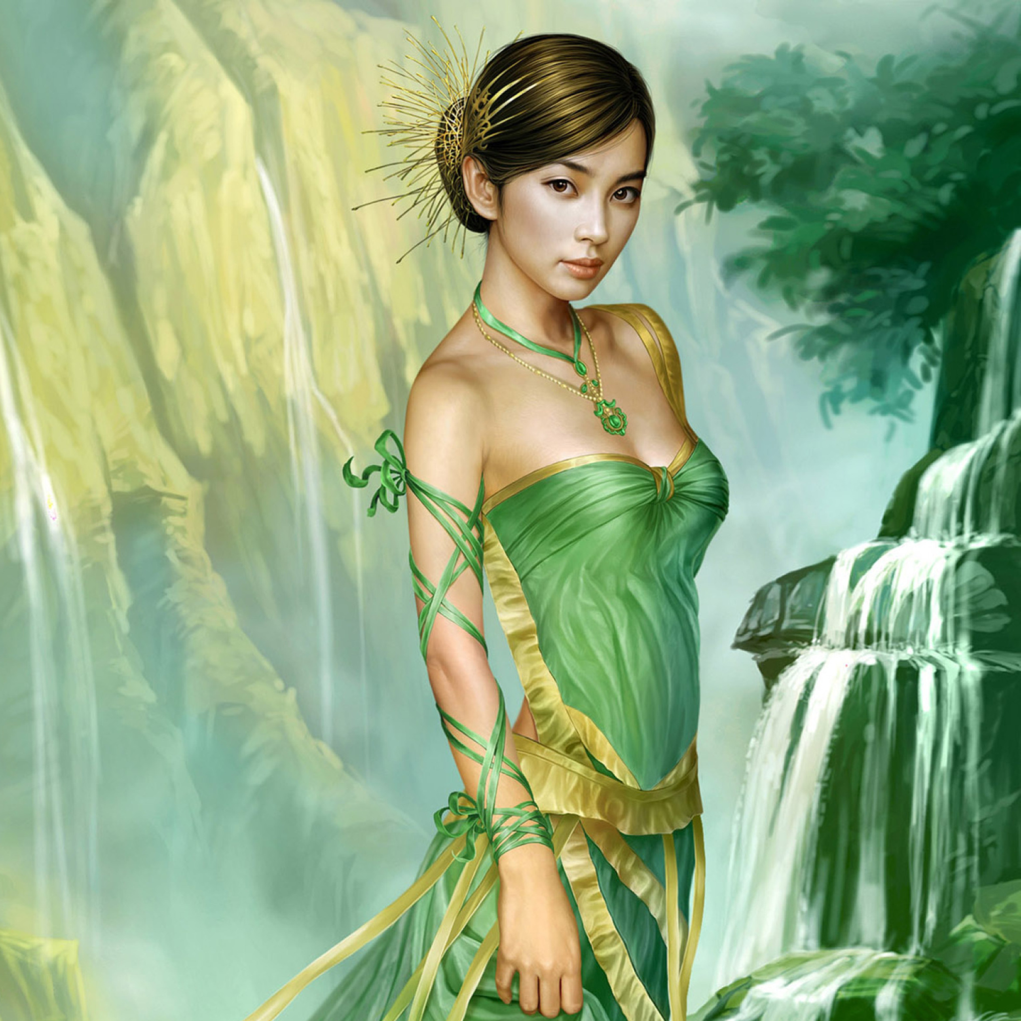 Das Fantasy Girl Wallpaper 2048x2048