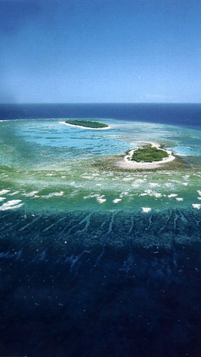 Sfondi Great Barrier Reef 640x1136
