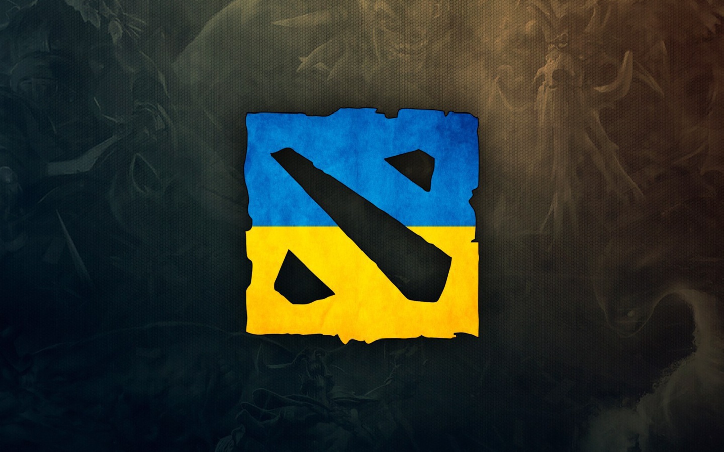 Fondo de pantalla Dota 2 Ukrainian Flag 1440x900