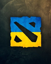 Fondo de pantalla Dota 2 Ukrainian Flag 176x220