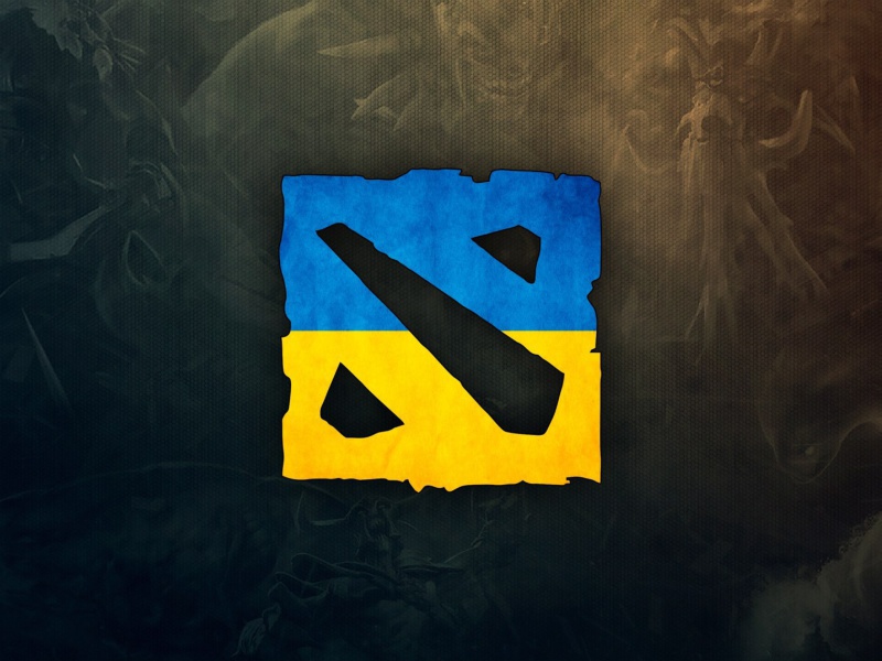 Das Dota 2 Ukrainian Flag Wallpaper 800x600