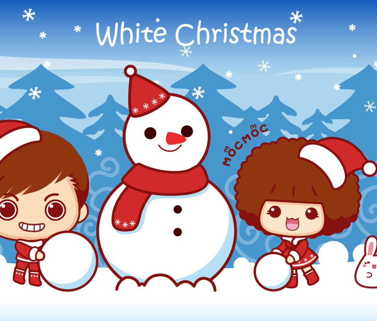 Original Christmas wallpaper 1200x1024