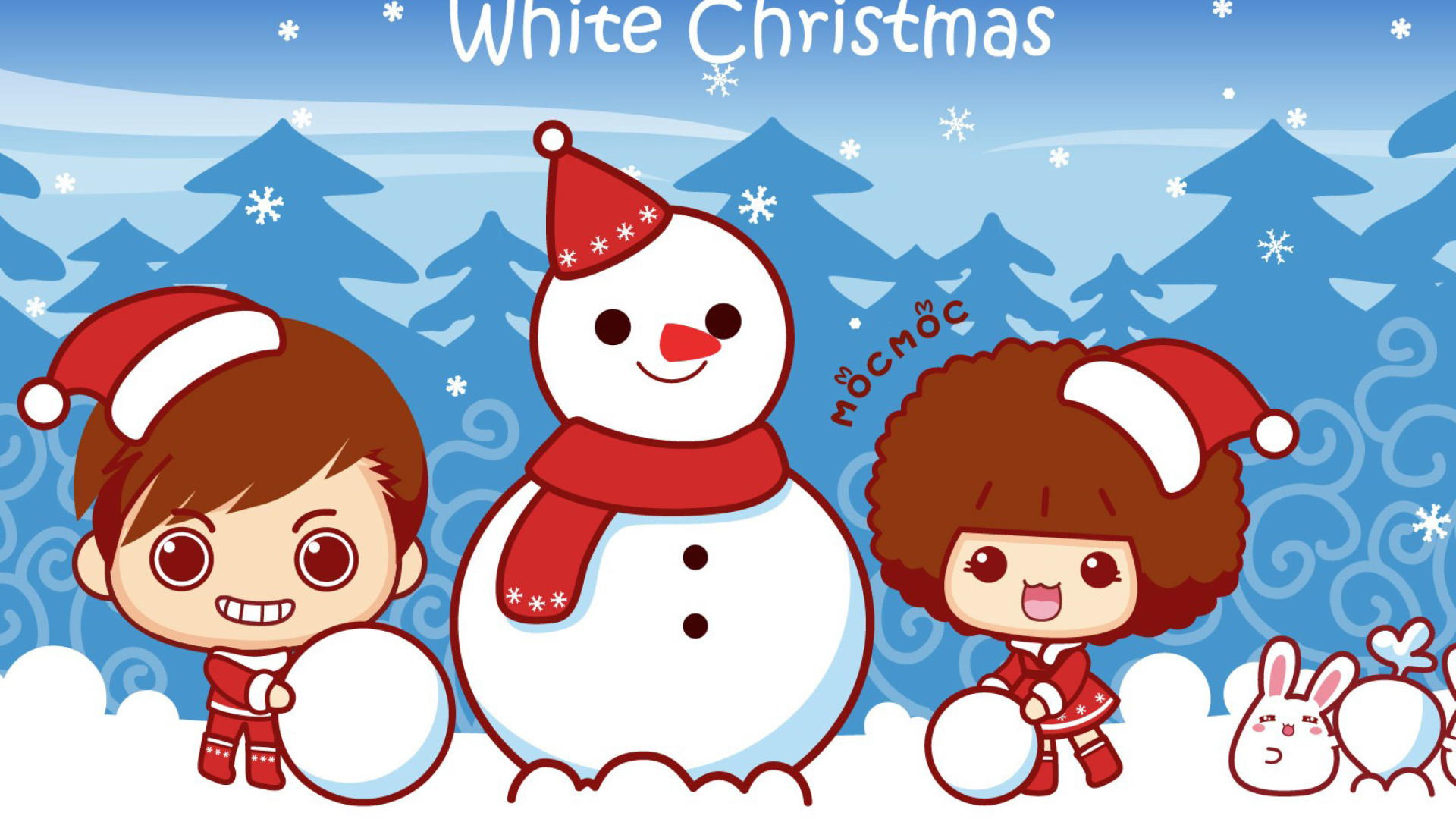 Original Christmas wallpaper 1920x1080