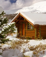 Screenshot №1 pro téma Cozy winter house 176x220