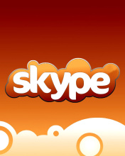 Обои Skype for calls and chat 176x220