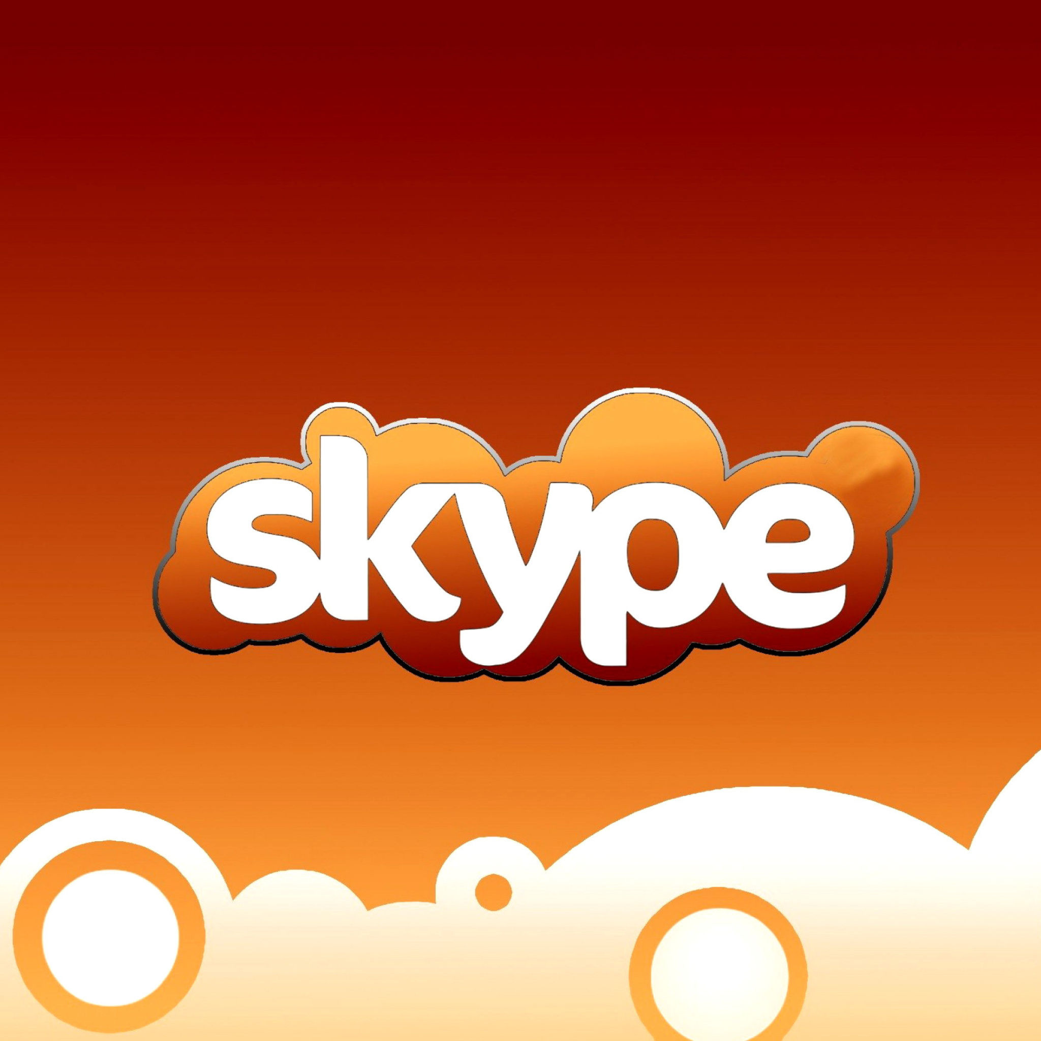 Skype for calls and chat wallpaper 2048x2048