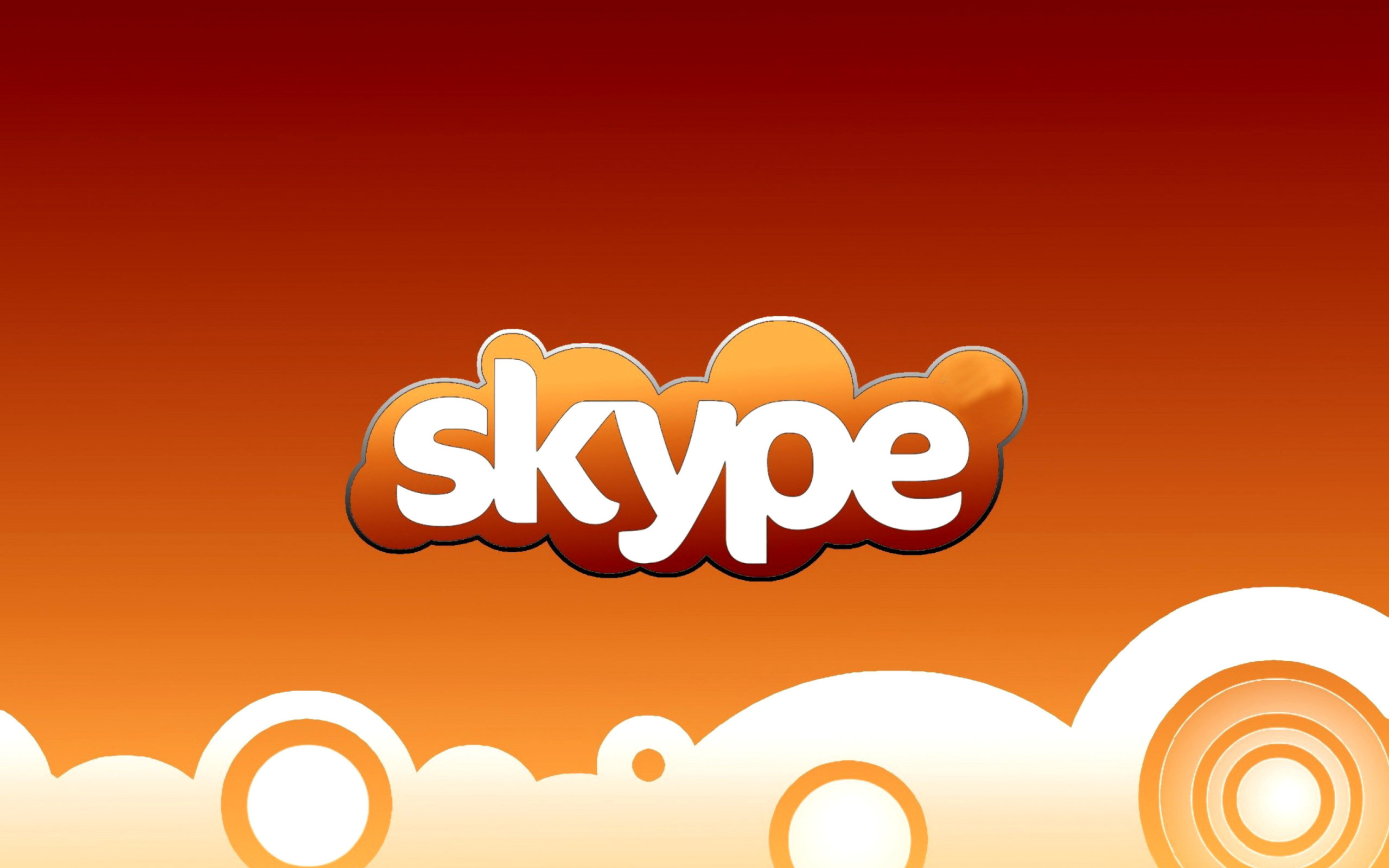 Fondo de pantalla Skype for calls and chat 2560x1600