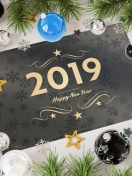 Das 2019 Happy New Year Message Wallpaper 132x176