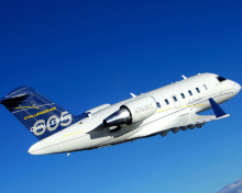 Das Bombardier Challenger 605, Aviation Wallpaper 220x176