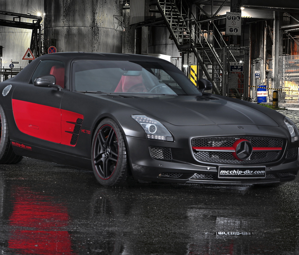 Das Mercedes-Benz SLS AMG Wallpaper 1200x1024