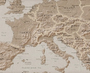 Sfondi Map Of Europe 176x144