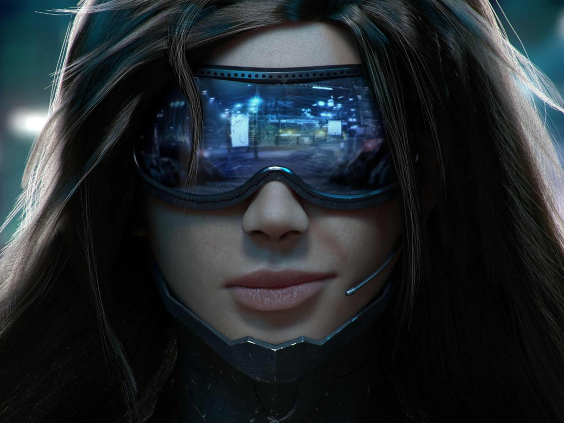 Cyberpunk Girl screenshot #1 1152x864