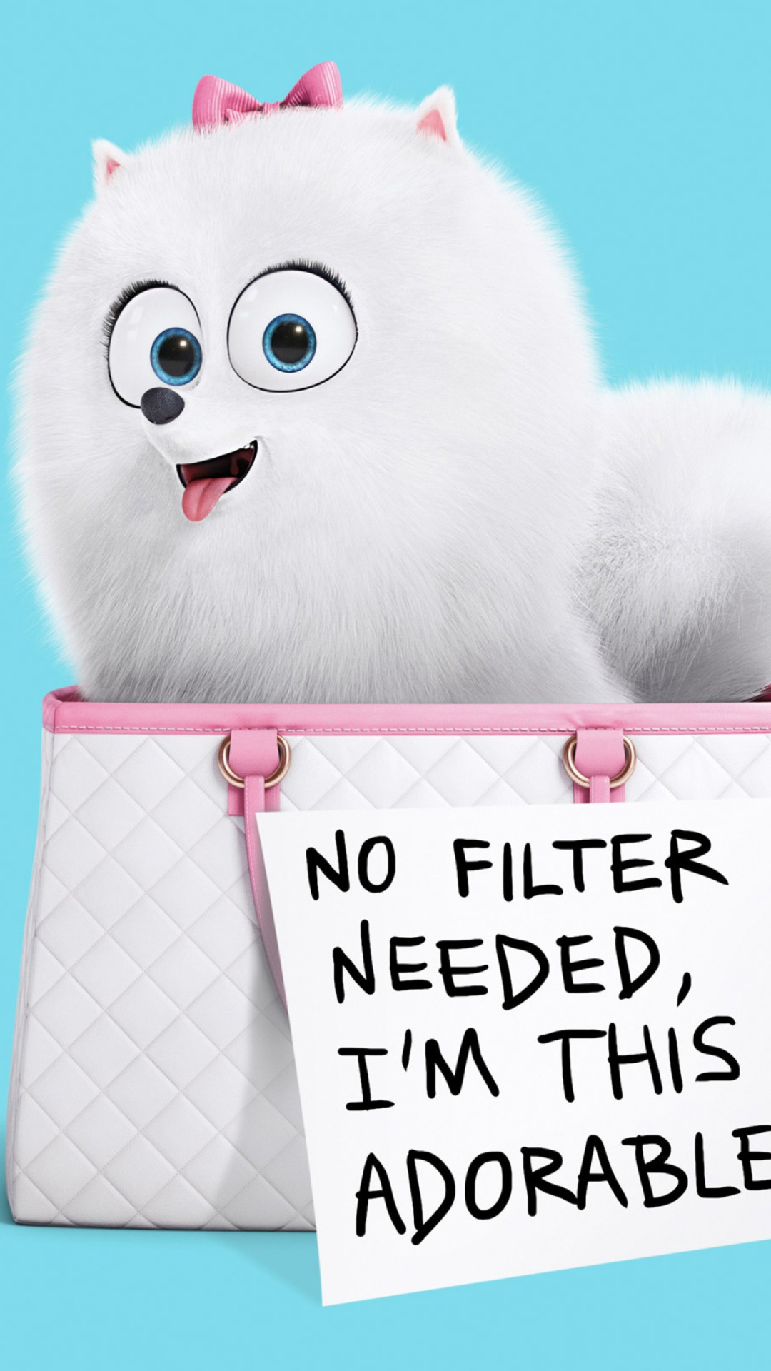 Gidget Secret Life of Pets wallpaper 1080x1920