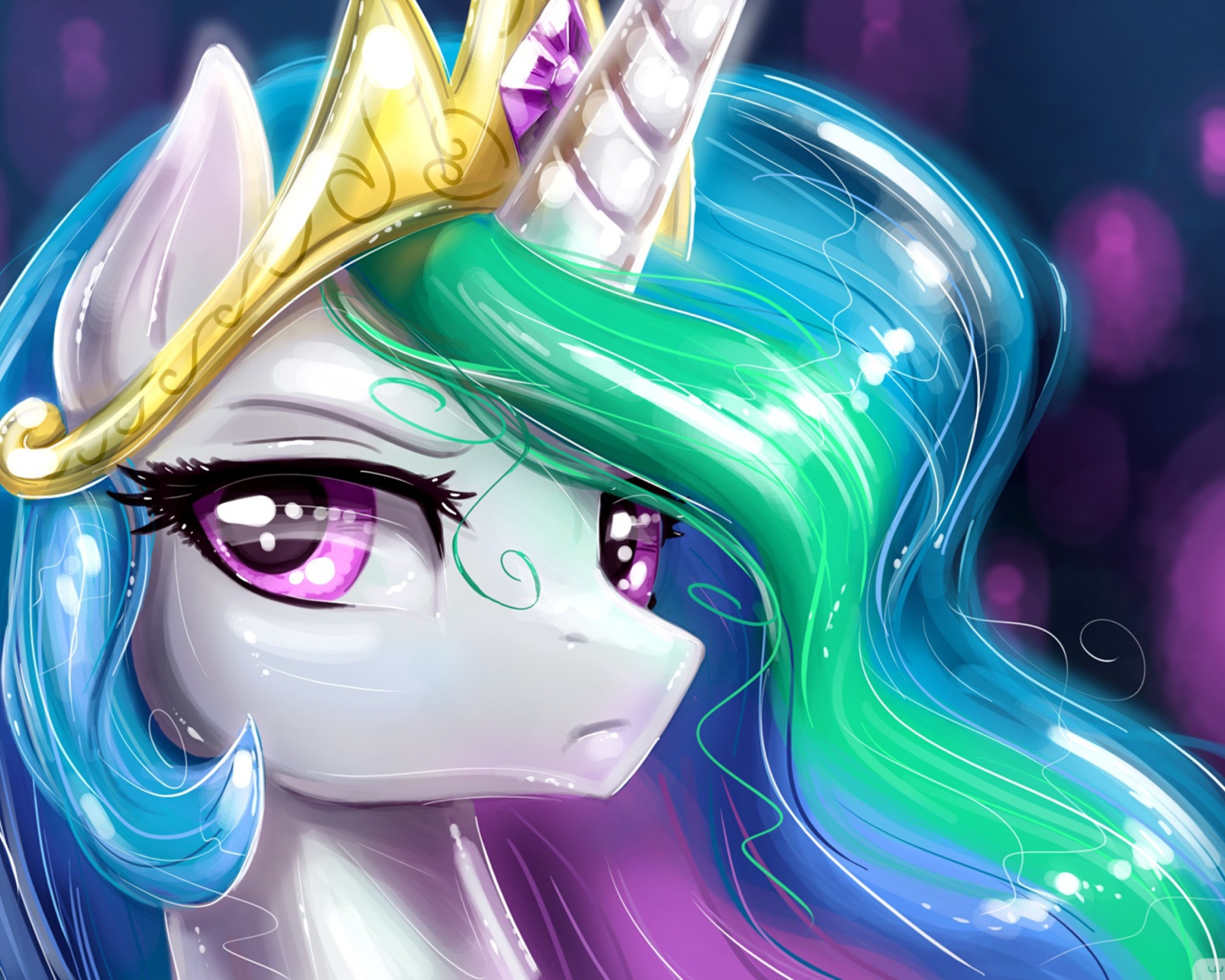 Unicorn Portrait wallpaper 1600x1280