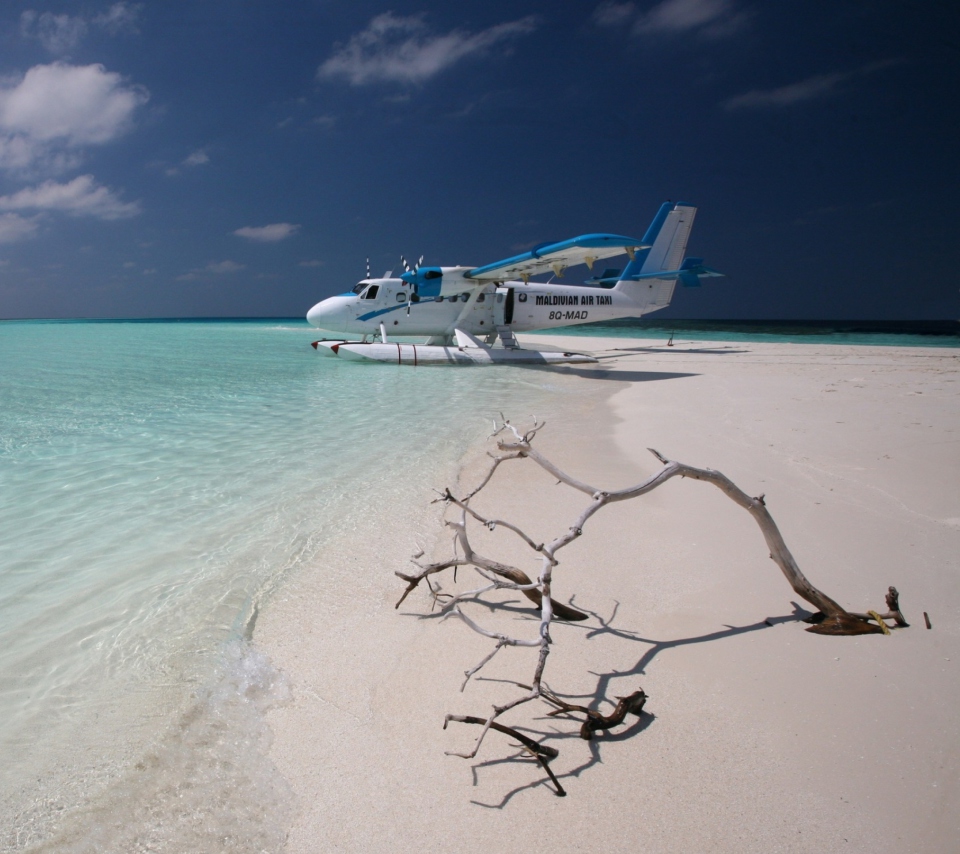 Das Maldivian Air Taxi Wallpaper 960x854