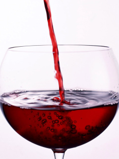 Fondo de pantalla Red Chile Wine 240x320