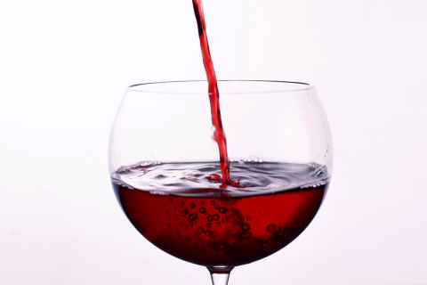 Das Red Chile Wine Wallpaper 480x320