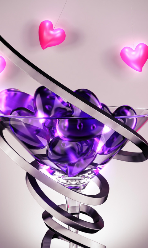 Glass Hearts screenshot #1 480x800