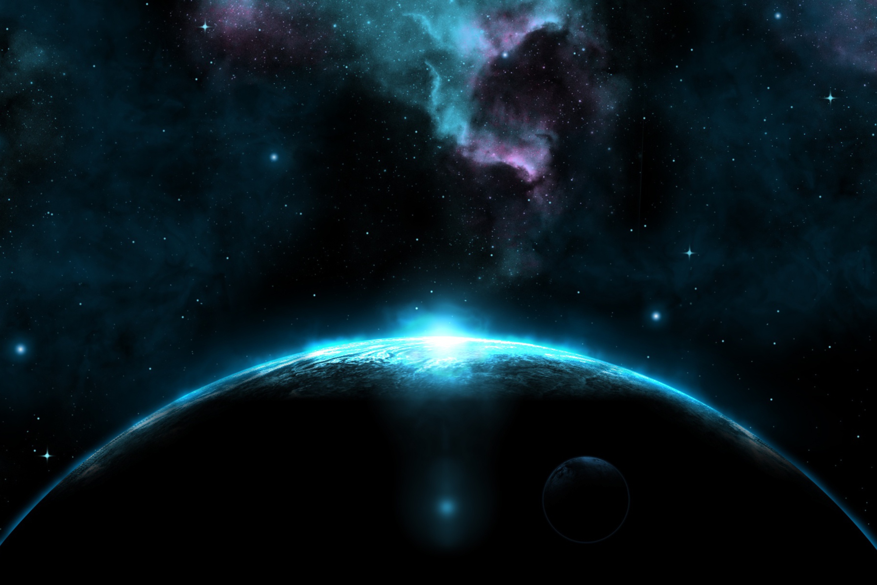 Giant Dark Blue Planet screenshot #1 2880x1920