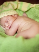 Fondo de pantalla Cute Sleeping Baby 132x176