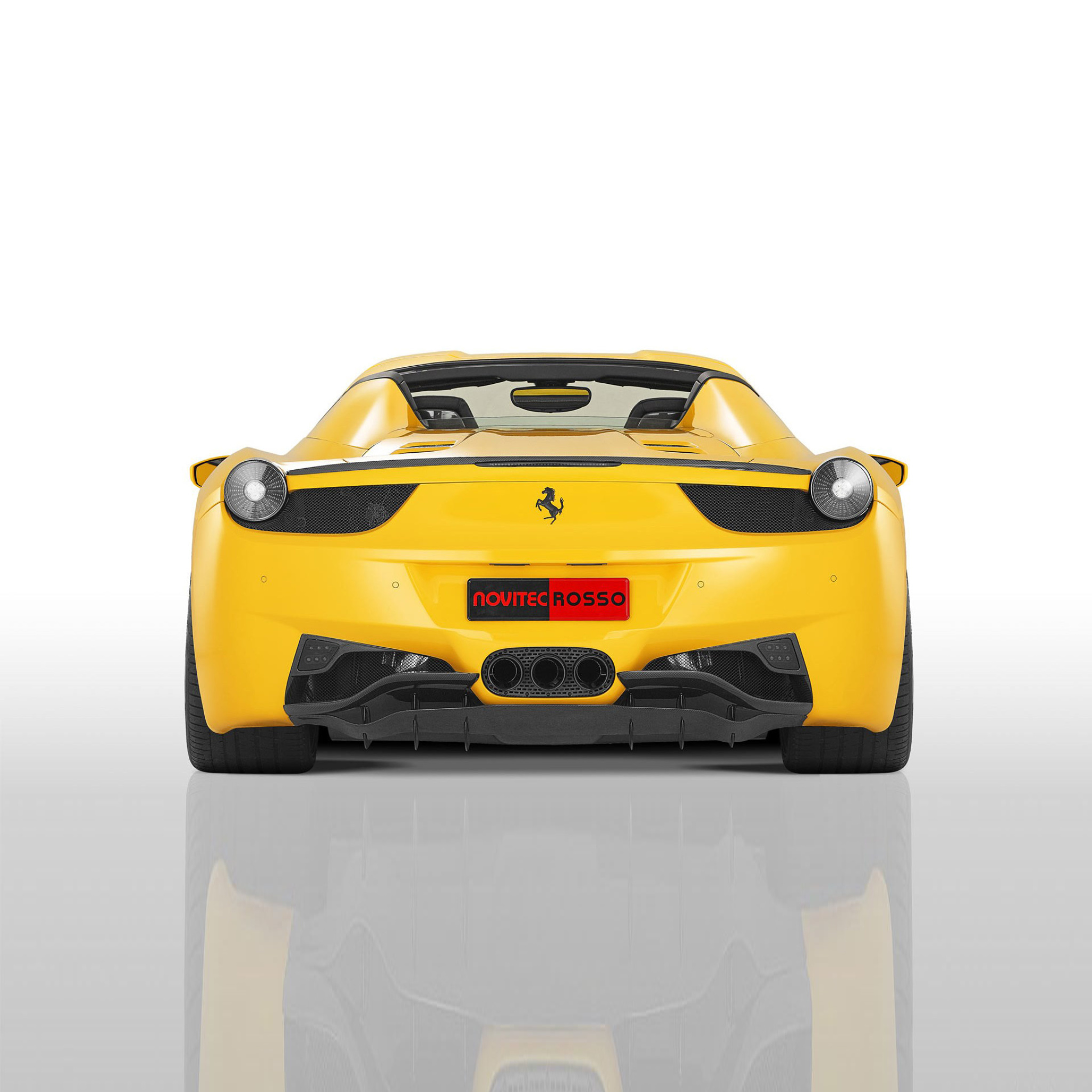 Ferrari 458 Spider from NOVITEC ROSSO wallpaper 2048x2048